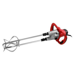 Миксер строительный WORTEX MX 1416-1 D в кор. 1600 Вт, 2 скор., HEX 13, рег.об. + насадка