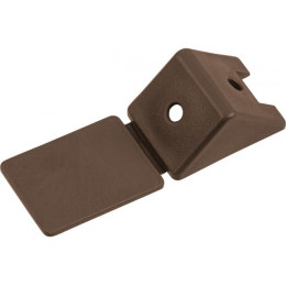 Уголок мебельный пласт. дуб (100 шт в пакете) STARFIX