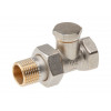 Кран вентильный прямой 1/2" вн.-нар. для радиатора, AV Engineering