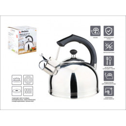 Чайник со свистком, нержавеющая сталь, 4.0 л, Classic Breakfast, PERFECTO LINEA