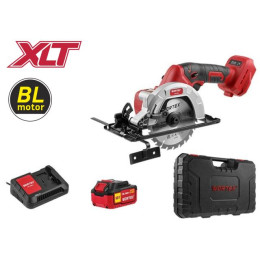 Аккум. циркулярная пила WORTEX CCS 1814 в чем. ALL1 XLT SET БЕСЩЕТ., 18 В, до 45 мм, 1х4 А*ч, з/у