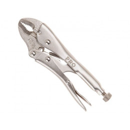 Зажим с фиксатором 180мм изогнутые губки PRO STARTUL (PRO-6051-01)