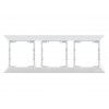 Рамка 3-ая горизонтальная белая, DARIA, MUTLUSAN