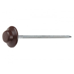 Гвоздь для битумного еврошифера 2.5х70 коричневый круглый (100 шт в упак)