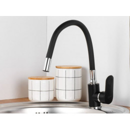 Смеситель для кухни D35-A, серия 290 черный, ECONOCE