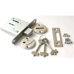 Замок врезной Зенит ЗВ8-4.1 (3 ключа)