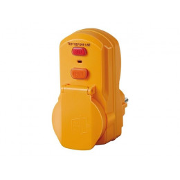 Розетка с вилкой переносная с УЗО (с/з, 16А, 230В) Brennenstuhl