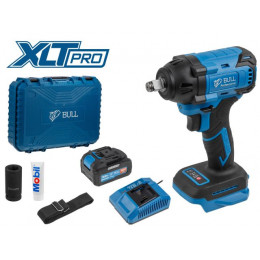 Аккум. ударный гайковерт BULL SC 1804 в чем. XLTpro БЕСЩЕТ., 18 В, 400 Н*м, 1/2", 1х4 А*ч, з/у 4 А