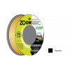 Уплотнитель "E" черный 9x4 мм сдвоенный профиль (2х75м) ZOOM CLASSIC