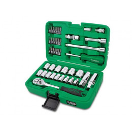 Набор головок и бит 45предм. 3/8" 12гр. TOPTUL