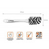 Лопатка силиконовая 25 х 5,3 см, SAFARI, PERFECTO LINEA