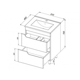 Тумба 60 Милано