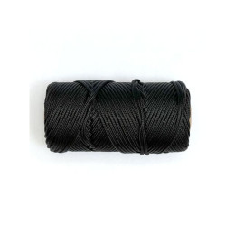 Паракорд с сердечником (3 нити) d2мм черный 50м