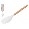 Лопатка силиконовая, 32 х 6 см, EcoVillage, белая, PERFECTO LINEA
