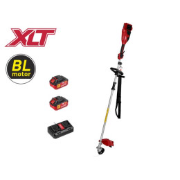Триммер аккум. WORTEX TB 3036-1 ALL1 XLT SET БЕСЩЁТ.ДВИГ., 18В+18В, шир.скаш.340/255 мм леска/нож