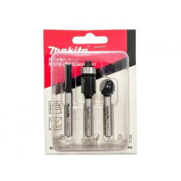 Набор фрез 3 шт. (хвостовик 6 мм) D-70459 MAKITA