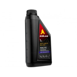 Масло моторное 2-х тактное полусинтетич. ASILAK 1 л