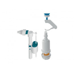 Арматура для смывного бачка с клапаном боковой подачи, AV Engineering