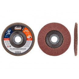 Круг лепестковый 125х22мм P80 конич. GEPARD (GP5015-80)