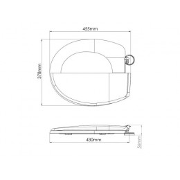 Сиденье для унитаза AV Engineering King, AV Engineering