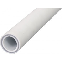 Труба ПП стекловолокно 32х5,4 PN25 сер. 2м РТП