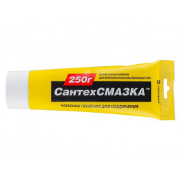 Смазка силиконовая канализационная "СантехСмазка" 250 г