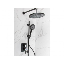 Душевая система (Lt) D35, серия Lotus черный, a-five