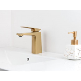 Смеситель для умывальника (Lt) D35, серия Lily бронза, a-five