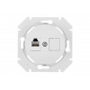 Розетка 1-ая телефонная (скрытая) белая, Прованс, Bylectrica