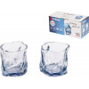 Набор стаканов, 2 шт., 230 мл, серия Ice Rock Blue, PERFECTO LINEA