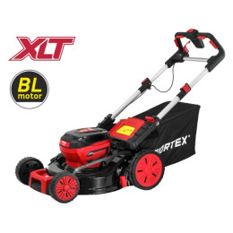Газонокосилка аккумуляторная WORTEX CLM 4536-2 в кор. XLT SOLO БЕСЩЁТ.ДВИГ., CАМОХОД., 18В+18В, шир.