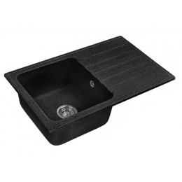 Мойка кухонная из искусственного камня ART черный 770х475 мм, AV Engineering