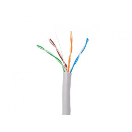 Кабель витая пара U/UTP Cat5E 4х2х24AWG (0.52мм) 305м, медь, внутр. (ПВХ) Юпитер