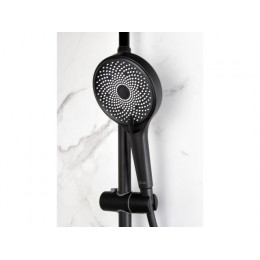 Душевая система (Lt) D35, серия Lotus черный, a-five