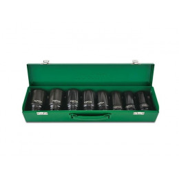 Набор головок ударн. 3/4" 22-38 мм 6 гр. 8пр. TOPTUL