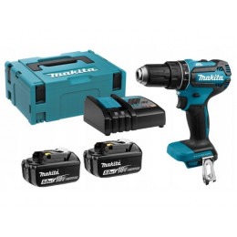 Аккум. ударная дрель-шуруповерт MAKITA LXT DHP 485 RTJ в кейсе