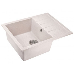 Мойка кухонная из искусственного камня BEST песочный 640х500 мм, AV Engineering