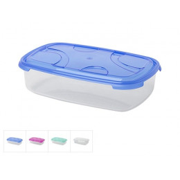 Контейнер пласт. прямоуг. 0.6 л, с крышкой, Frigo Plus, DRINA