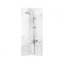 Душевая термостатическая система с изливом (Lt), серия THS хром, AV Engineering