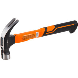 Молоток-гвоздодер 0,56кг с магнитом, фибергл.рукоятка STARTUL PROFI (ST2204-05)