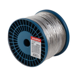Трос М2 нерж.сталь(А2), DIN 3055 (бухта 250м) STARFIX