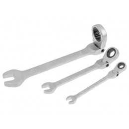 Набор ключей комбинир. 8-19мм 8шт трещоточных шарнирн. PRO STARTUL (PRO-7308)