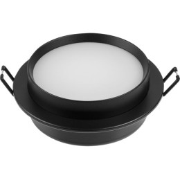 Светильник встраиваемый круг/черный 105*40 GX53 15 Вт LEIDEN ELECTRIC