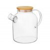 Чайник заварочный, стеклянный, 1600 мл, BAMBOO, PERFECTO LINEA