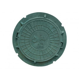 Люк садовый А15 (15 кН) зеленый, AV Engineering