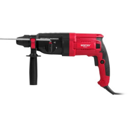 Перфоратор WORTEX RH 2831 в чем. + (2 зубила, 3 сверла) 850 Вт, 3.0 Дж, 3 реж., SDS-plus, Vario-Lock
