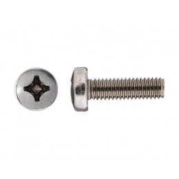 Винт М3х16 мм полусфера, нерж.сталь (А2), DIN 7985 (50 шт в зип-локе) STARFIX