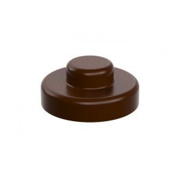 Колпачок для кровельного самореза т.коричн. (500 шт в пакете)