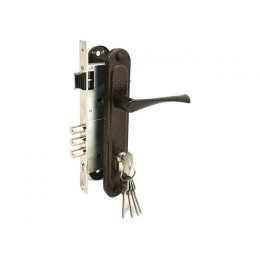 Замок врезной Зенит ЗВ4-85.3 (медь)