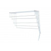 Сушилка для белья потолочная стальная 2,0 м, 5 стержней, белая, PERFECTO LINEA